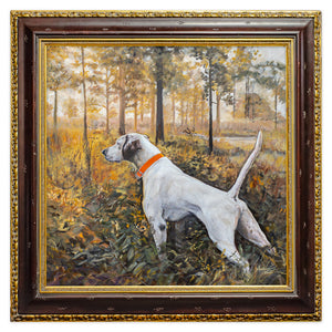 Golden Hour Hunt, 30x30" Oil, Original
