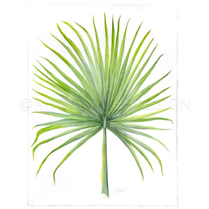 King St. Palmetto 1 of 2, 22x30"