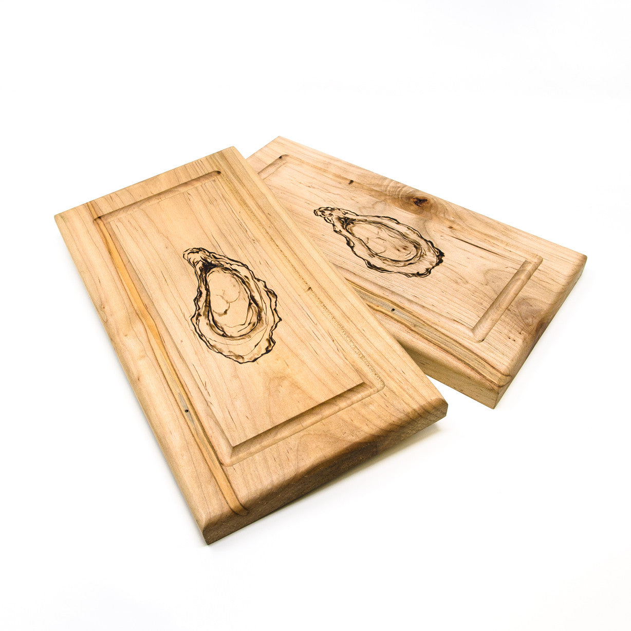 Oyster Serving Boards, Custom Set of 2