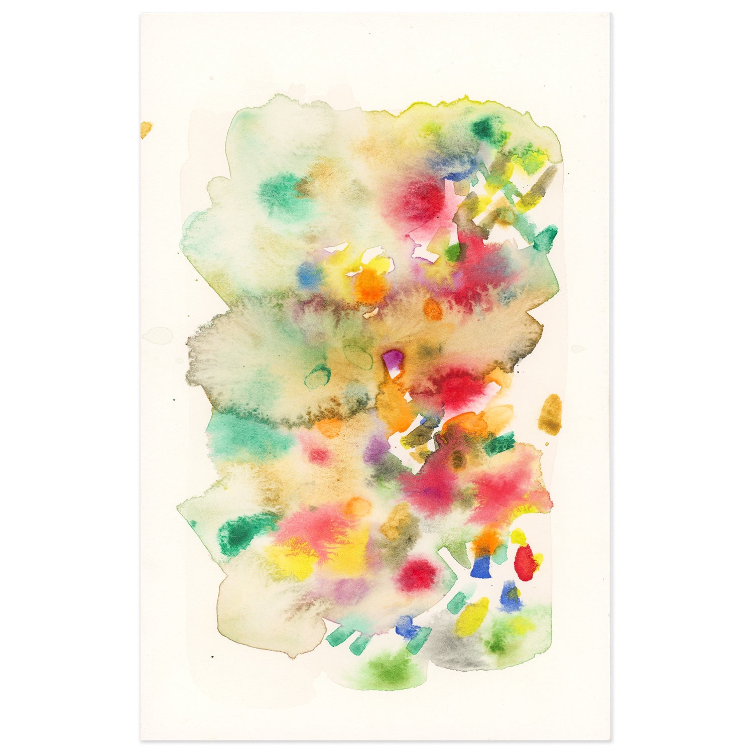 Untitled, 5.5x8.5" Original Abstract