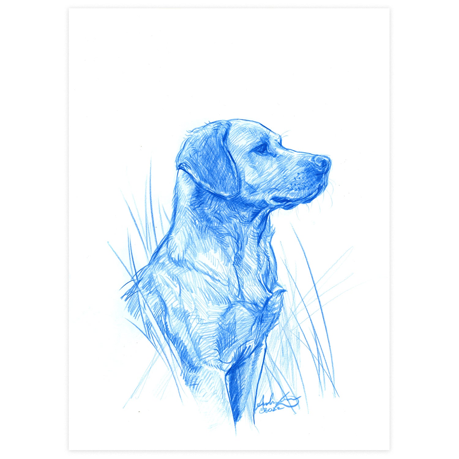 Ready for the Moment, Original 9x12"