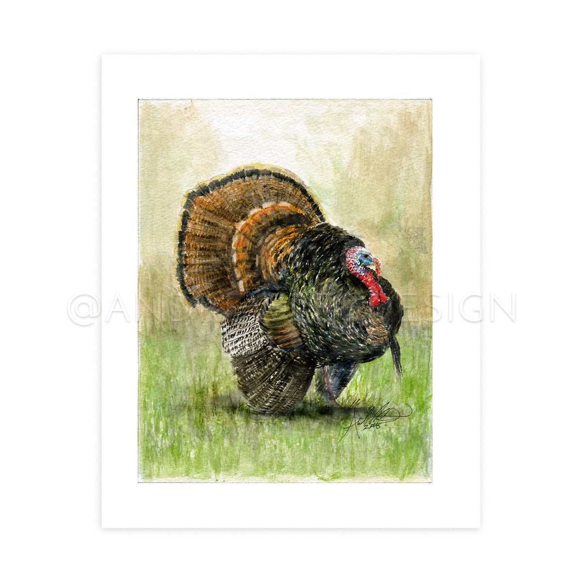 Full Display, 8x10" Print